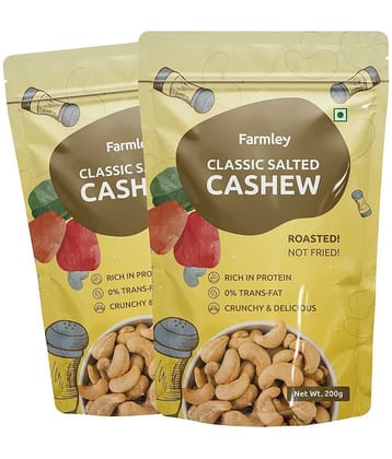 Farmley Roasted Cashew Classic Salted Cashew 400g