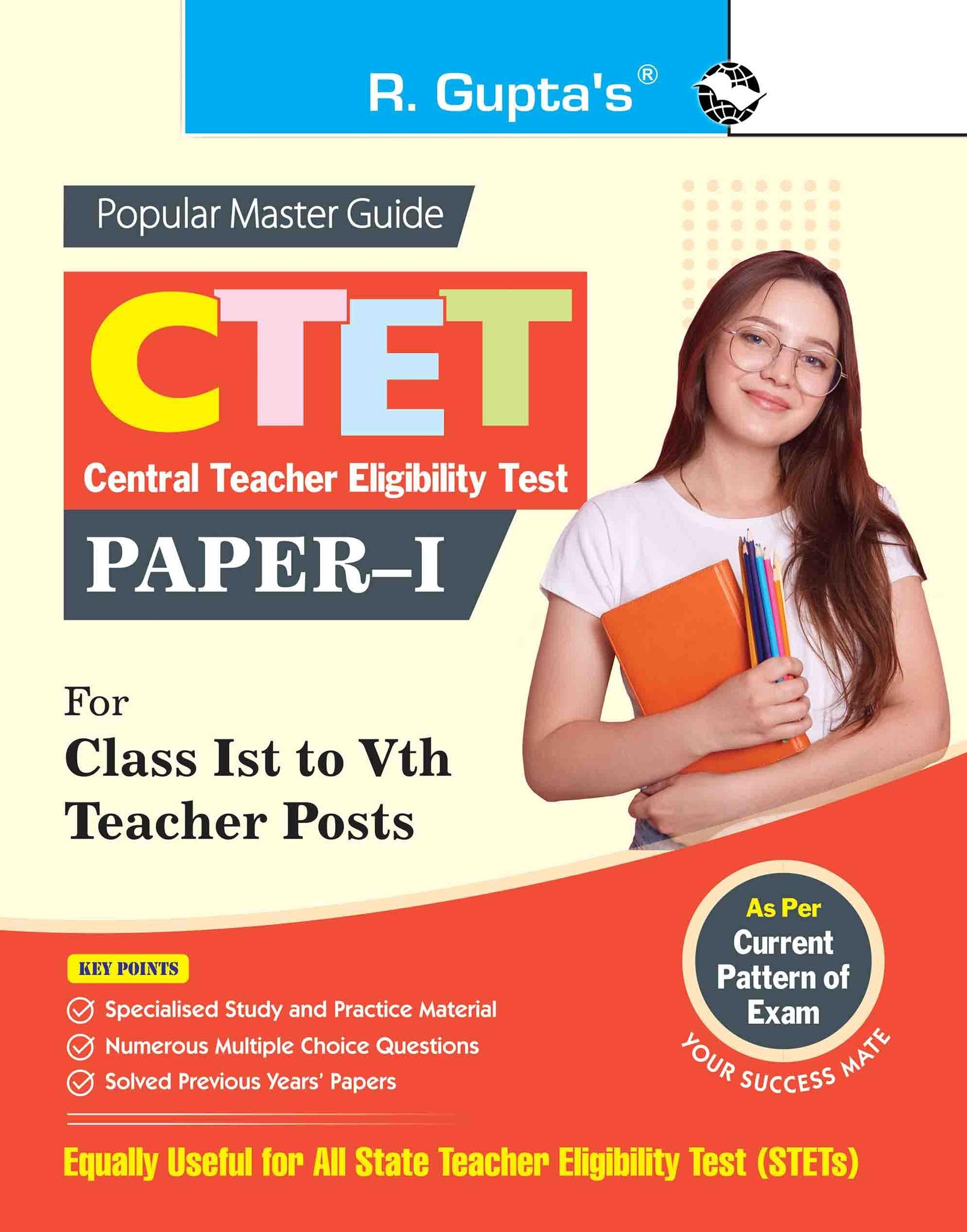CTET: Paper-I (For Class Ist to Vth Teacher Posts) Exam Guide [Paperback] [Mar 03, 2025] RPH Editorial Board