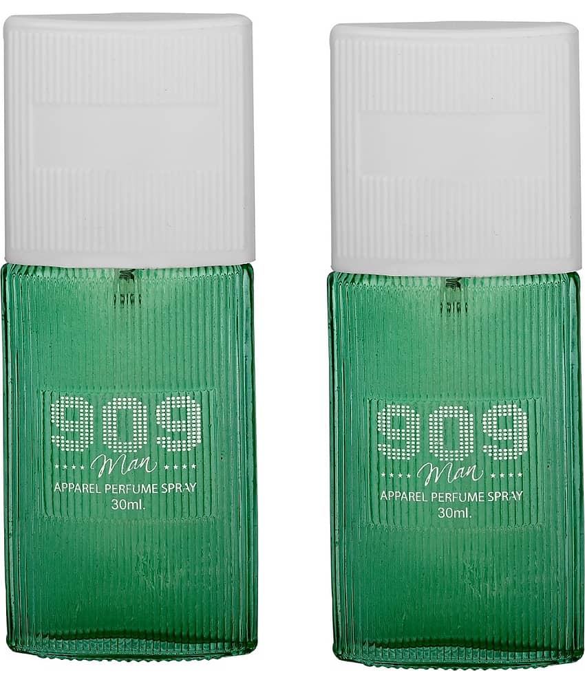 JD INTERNATIONAL 909 MAN Classic Apparel Perfume for Men 30 ml (Pack of 2)