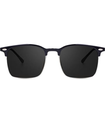 Peter Jones Black Square Sunglasses ( Pack of 1 )