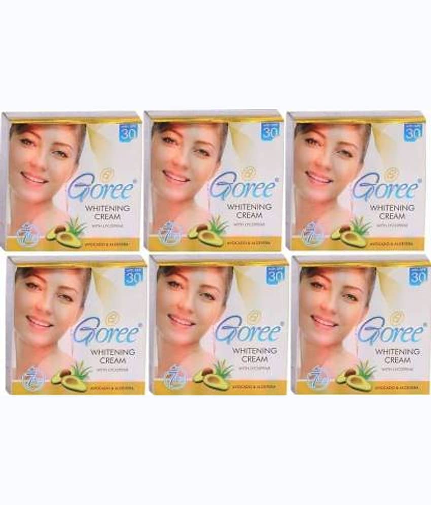 DIARA Goree Beauty Cream With Lycopene Night Cream 30 gm Pack of 6