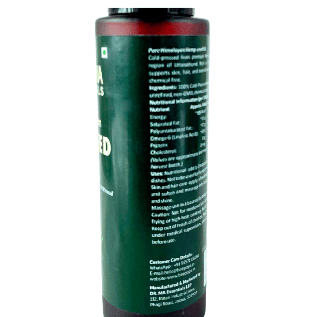 Pure Himalayan Hempseed Oil 30ml