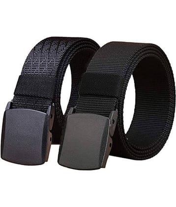 Edifier - Multicolor PU Men's Casual Belt ( Pack of 2 )