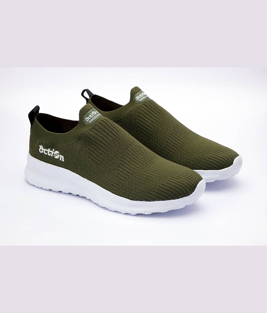 Action Olive Men's Sports Running Shoes