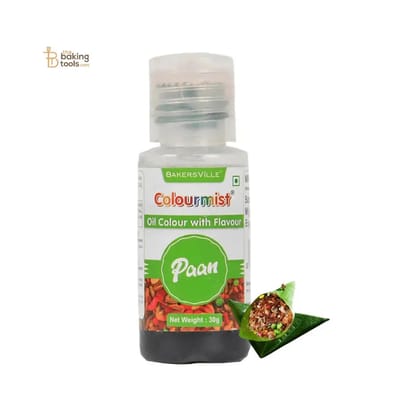 Colourmist Green Oil Colour With Paan Flavour - 30g