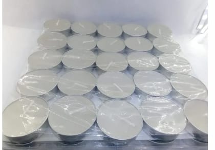 Unscented White Tealight Candles ( Pack of 50pc)