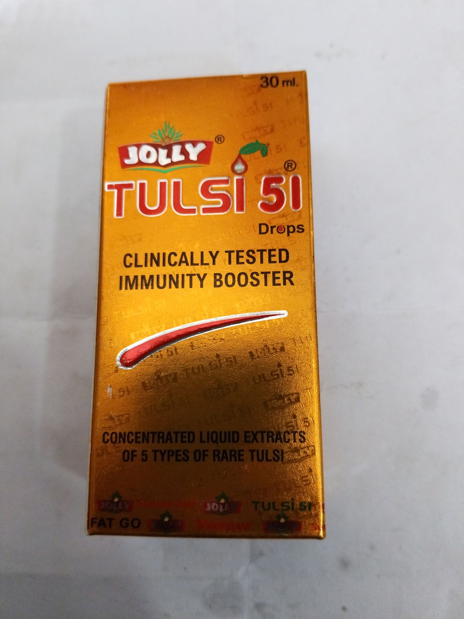 Jolly Tulsi 51 Clinically tested Immunity booster Drops 