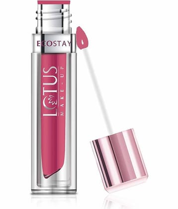 Lotus Make,Up Ecostay Matte Lip Lacquer Soft Pink EL13, 4g