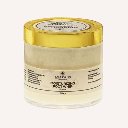 Amaryllis Whipped Nourishing Foot Cream (Kokum & Lavender) | Cracked Heel Repair | Pedicure Care