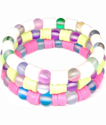 DAIVYA WELLNESS - Multicolor Bracelet ( Pack of 3 )