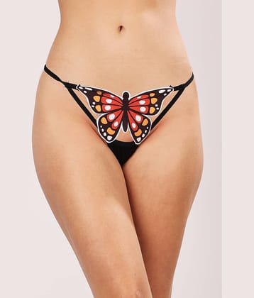 Finian Pack of 4 Cotton G-Strings For Women ( Multicolor5 )