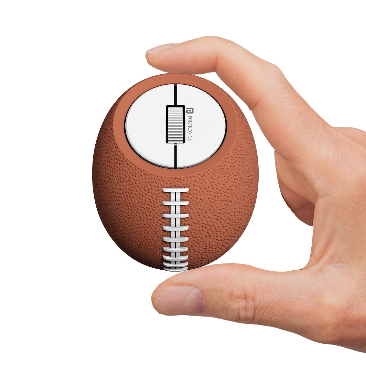 Portronics ToadPlay Rugby Upto 2400 DPI Adjustable, Bluetooth 5.0 & 2.4GHz RF, Type C Rechargeable Battery,  Premium Soft Silicone Material