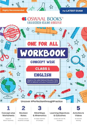 OSWAAL CBSE ONE FOR ALL WORKBOOK ENGLISH CLASS 1 CONCEPT WISE DETAILED TOPIC OSWAAL CBSE ONE FOR ALL WORKBOOK ENGLISH CLASS 1 CONCEPT WISE DETAILED TOPIC