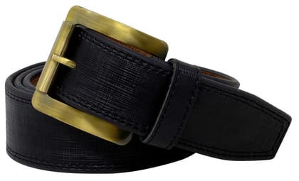 Black Formal/casual PU Leather Belt For Men New BL01