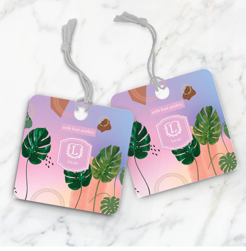 Palmscape Gift Tag-Holo