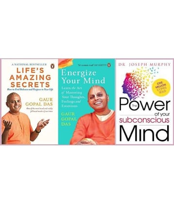 Life's Amazing Secrets + The Power of Your Subconscious Mind + Energize Your Mind