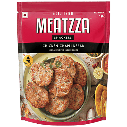 Meatzza Chicken Chapli Kebab, 500 g