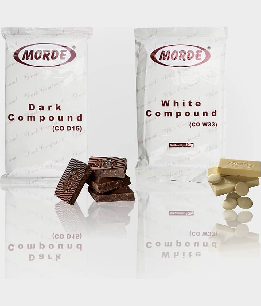 Morde Dark & White Compound Slab Assorted Chocolates 400 g