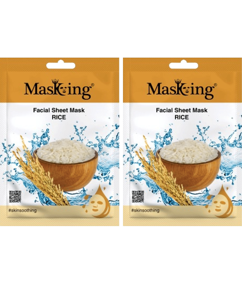 Masking - Fairness Sheet Mask for All Skin Type ( Pack of 2 )
