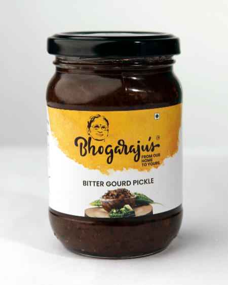 Bhogarajus Bitter Gourd Pickle - 300 grams (Food Grade Pouch)