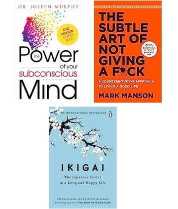 The Power of your subconscious mind + The Subtle Art + Ikigai