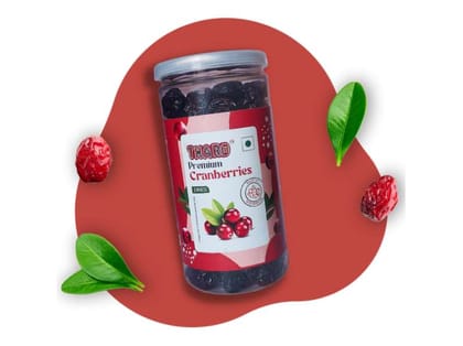 Tharo Dried Cranberry – Sweet & Tangy Superfood Snack