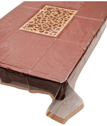 E-Retailer'S Stylish Golden Colour With Patch Center Table Cover