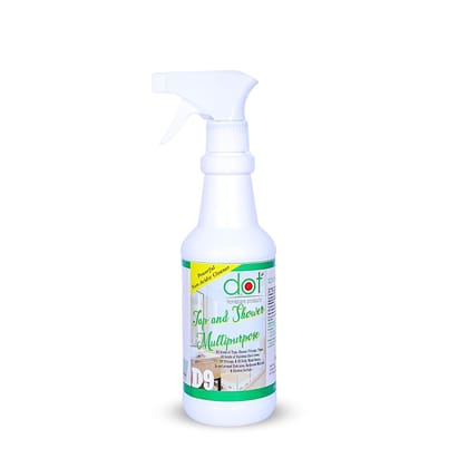 DOT Homecare Products Tap, Shower, Kitchen Surface, Mirror, Multipurpose Cleaner 400Ml|Acid Free, Enamel & Eco Friendly For Branded & Elite Fittings, Ss Sink For White Patches-Insect Repellent