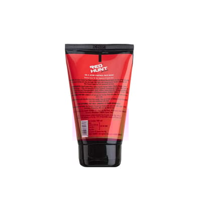 RED HUNT Acne & Oil Control Face Wash, Red, 100 ml