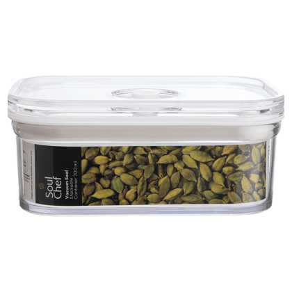 Modi Care Vacuum Seal Four Piece Stackable Rectangle Container Set