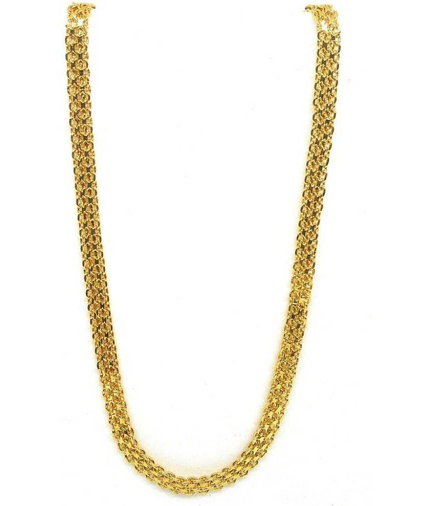 Khubsurat 12kt Gold Plated Chain ( Set of 1 )