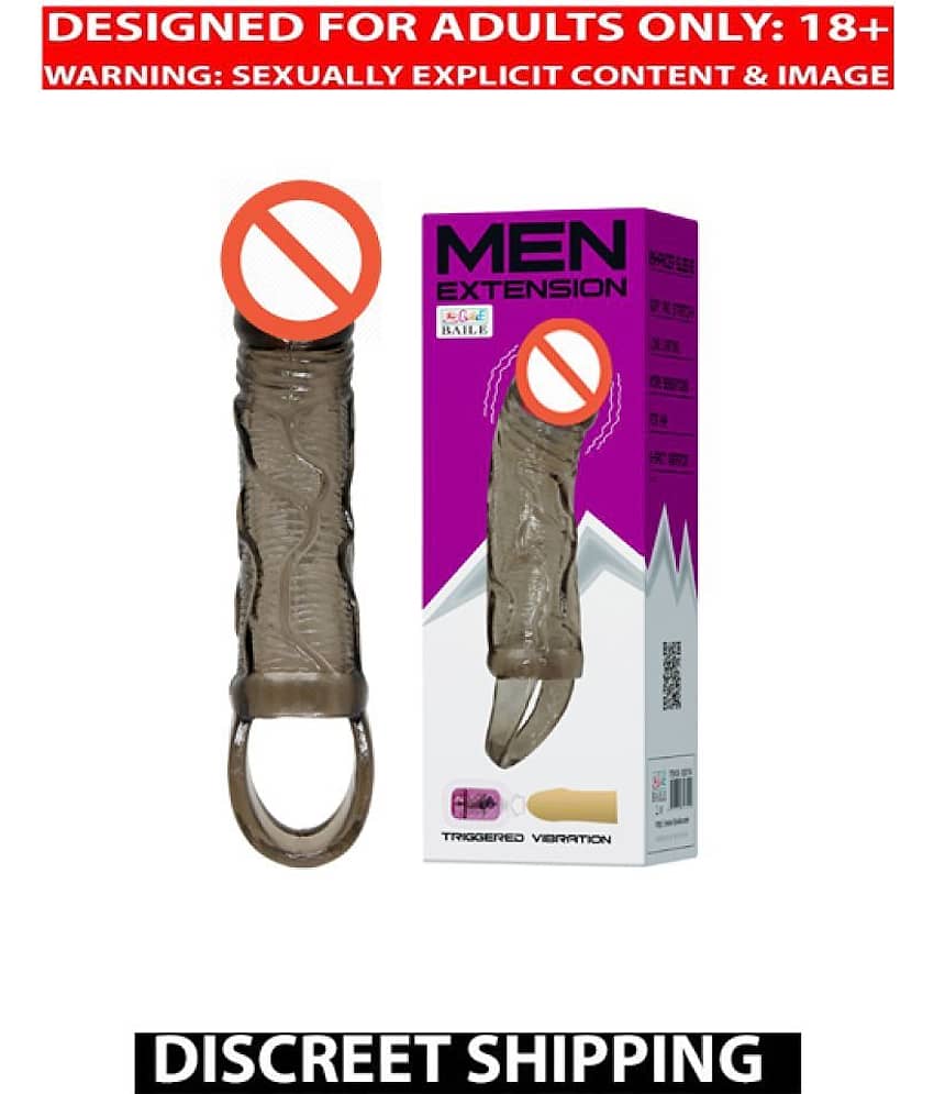 Reusable/ Washable Extender Condom For Men - Black Only