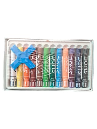 DOMS OIL PASTELS 12 SHADES