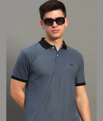 GET GOLF Pack of 1 Cotton Blend Regular Fit Solid Half Sleeves Men's Polo T Shirt ( Green )