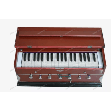 New Harmonium 7 Stopper Double Bellows 39 Buttons 440Hz Indian Musical Device