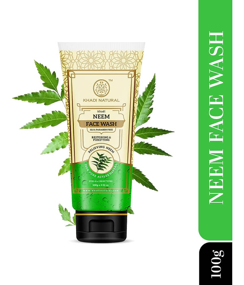 khadi natural - Exfoliating Face Wash For All Skin Type ( Pack of 1 )