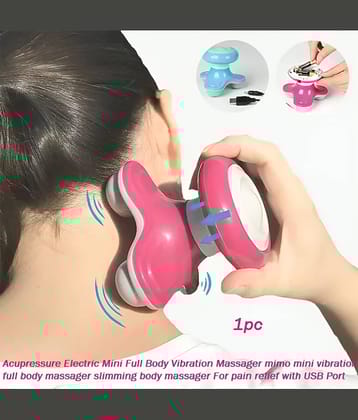 Full Body Vibration Massager mimo mini vibration full body massager slimming body massager For pain relief with USB Port (pack of 1)