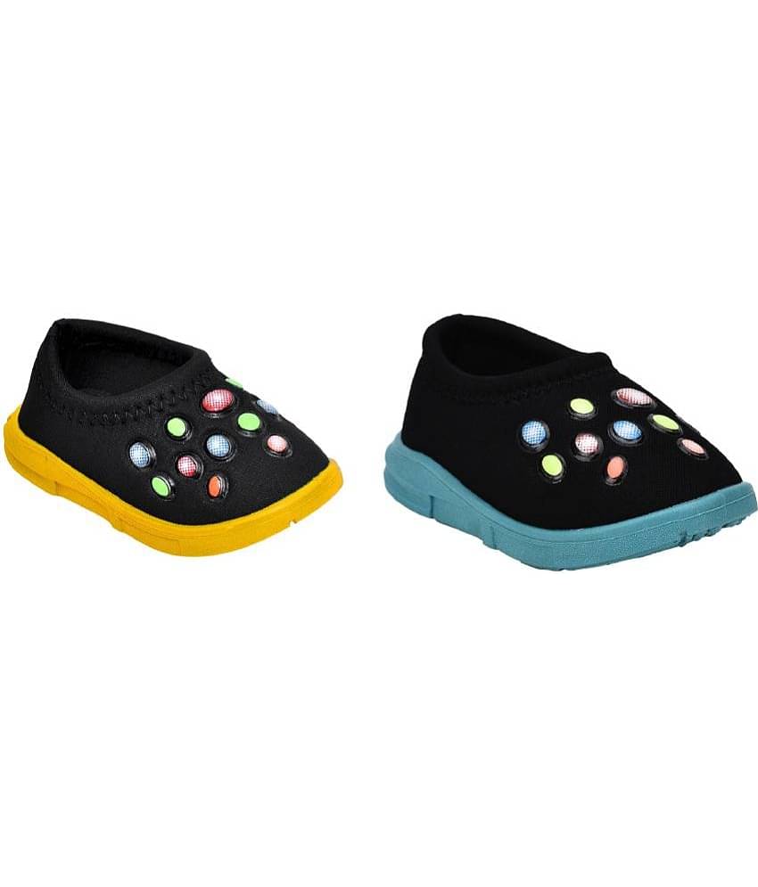 NEOBABY - MultiColor Booties For Baby Boy & Baby Girl 12-18 Months ( Pack of 2 )