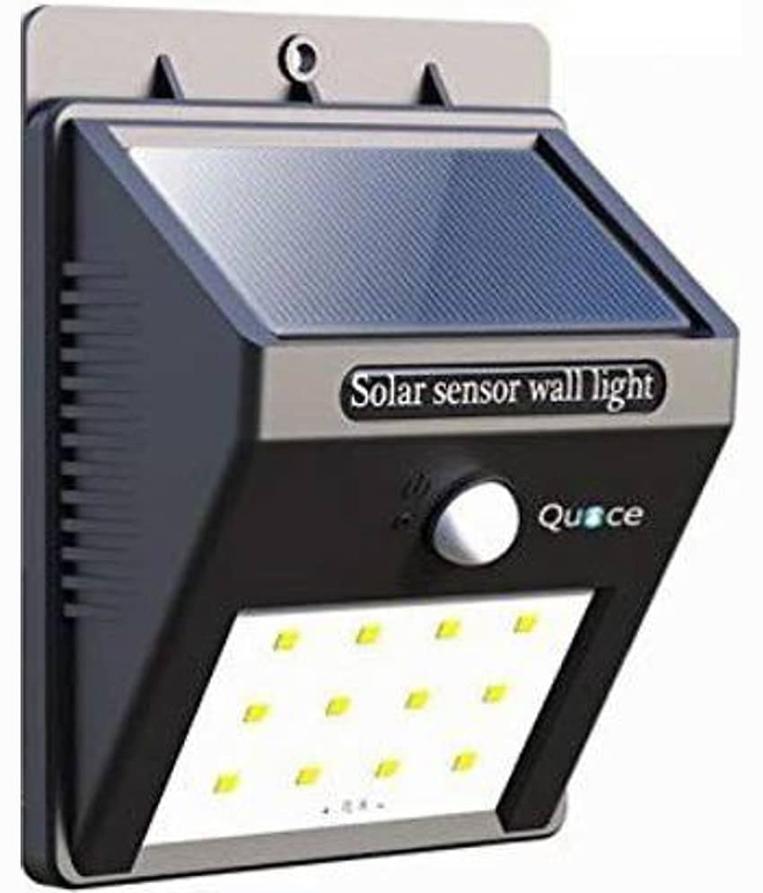 ZESTRUM 3W Solar Outdoor Wall Light ( Pack of 1 )