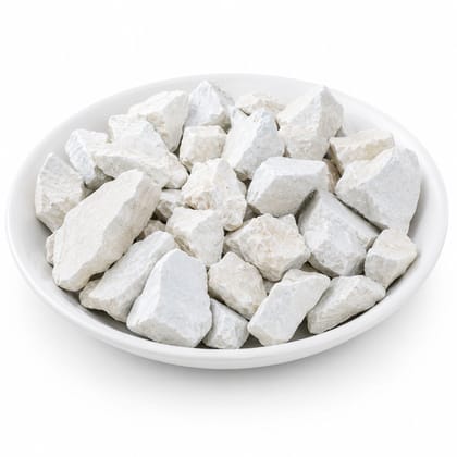 Safed Chuna Patthar, Edible Lime Stone, Paan Chuna Stone, Natural Lime Stone, White Lime Stone 1kg