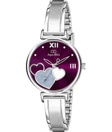 AQUA BLISS - Silver Stainless Steel Analog Womens Watch
