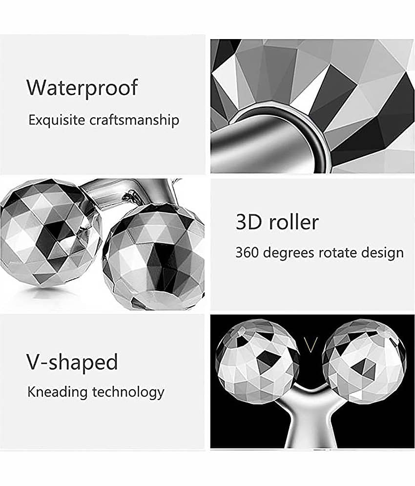 Allura 3D Lifting Massager Y-Shape Rolling Face Lifting Promotes Skin Tightening Body Shaping