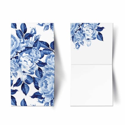 Antheia - Mini Folding Cards-Pack of 25 / Antheia Blue / No