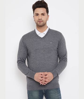 98 Degree North Grey V Neck Sweater Single