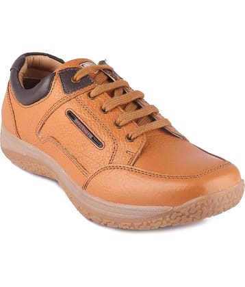 Red Chief RC3520 Tan Men's Boat Shoes