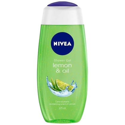 Nivea Shower Gel Lemon & Oil 125Ml