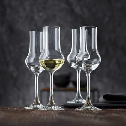 Nachtmann Vivendi Crystal Stemmed Spitit Set ' 4