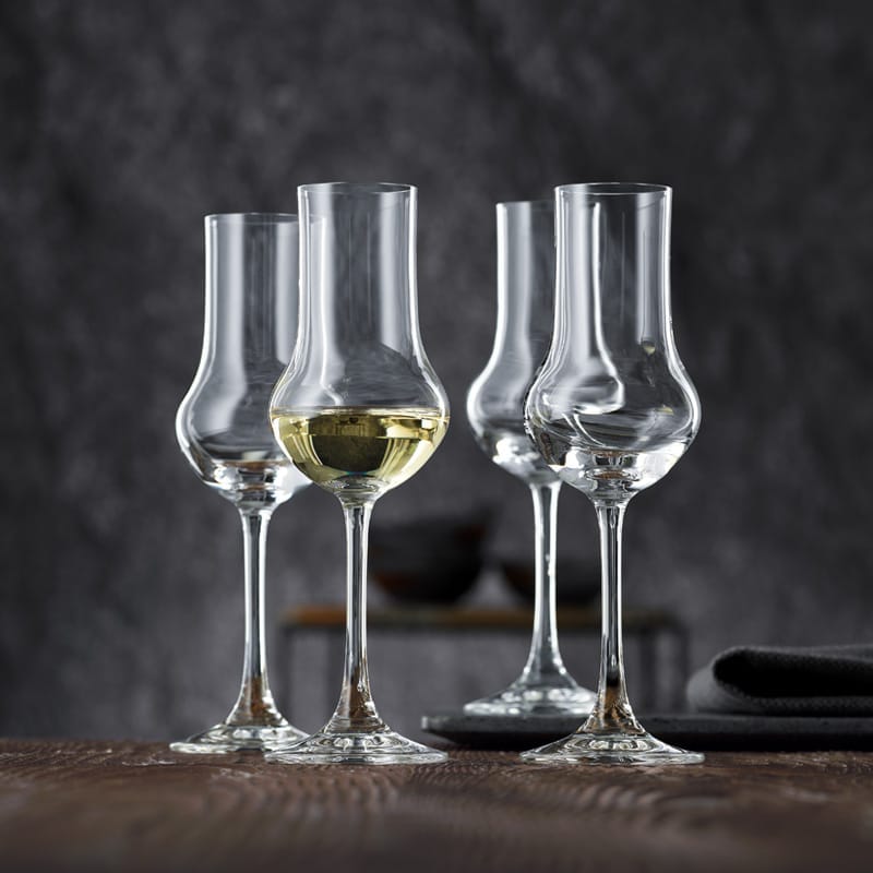 Nachtmann Vivendi Crystal Stemmed Spitit Set ' 4