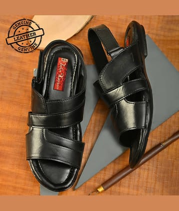 John Karsun - Black Men's Floater Sandals