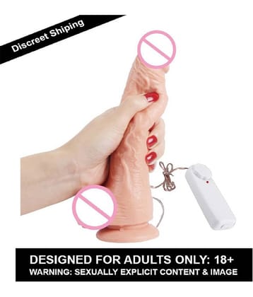Chuck Vibration Realistic 8.5 ″ Handsfree Dildo With Suction Cup Knightriders